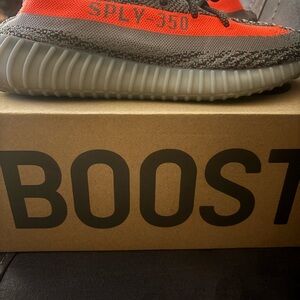 Adidas YZY Foam Runner in Orange and Gray